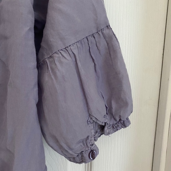 Silky Blouse Tunic Mauve Purple Made in Italy - Picture 14 of 14